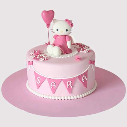 Online Hello Kitty Birthday Party Truffle Cake Gift Delivery In Singapore Ferns N Petals