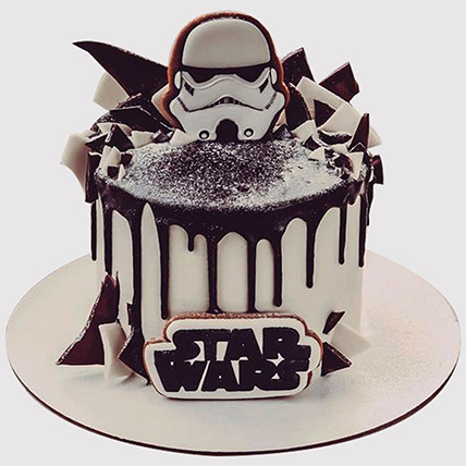 Online Star Wars Themed Truffle Cake Gift Delivery In Singapore Ferns N Petals
